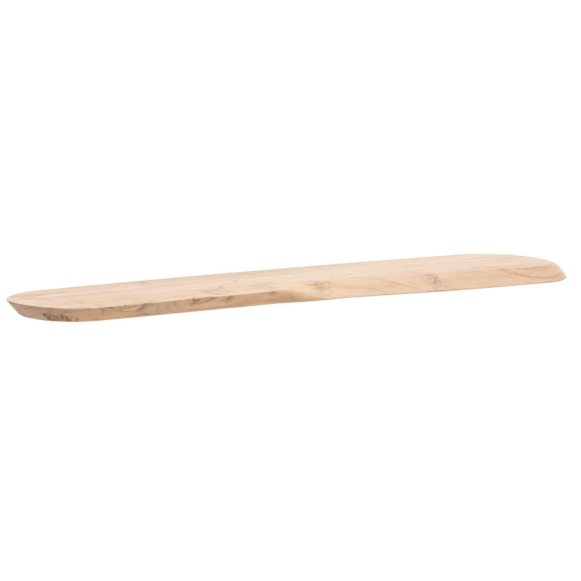 Wandboard Wl7.403 - Akaziefarben, Design, Holz (100/3/20cm) - Livetastic