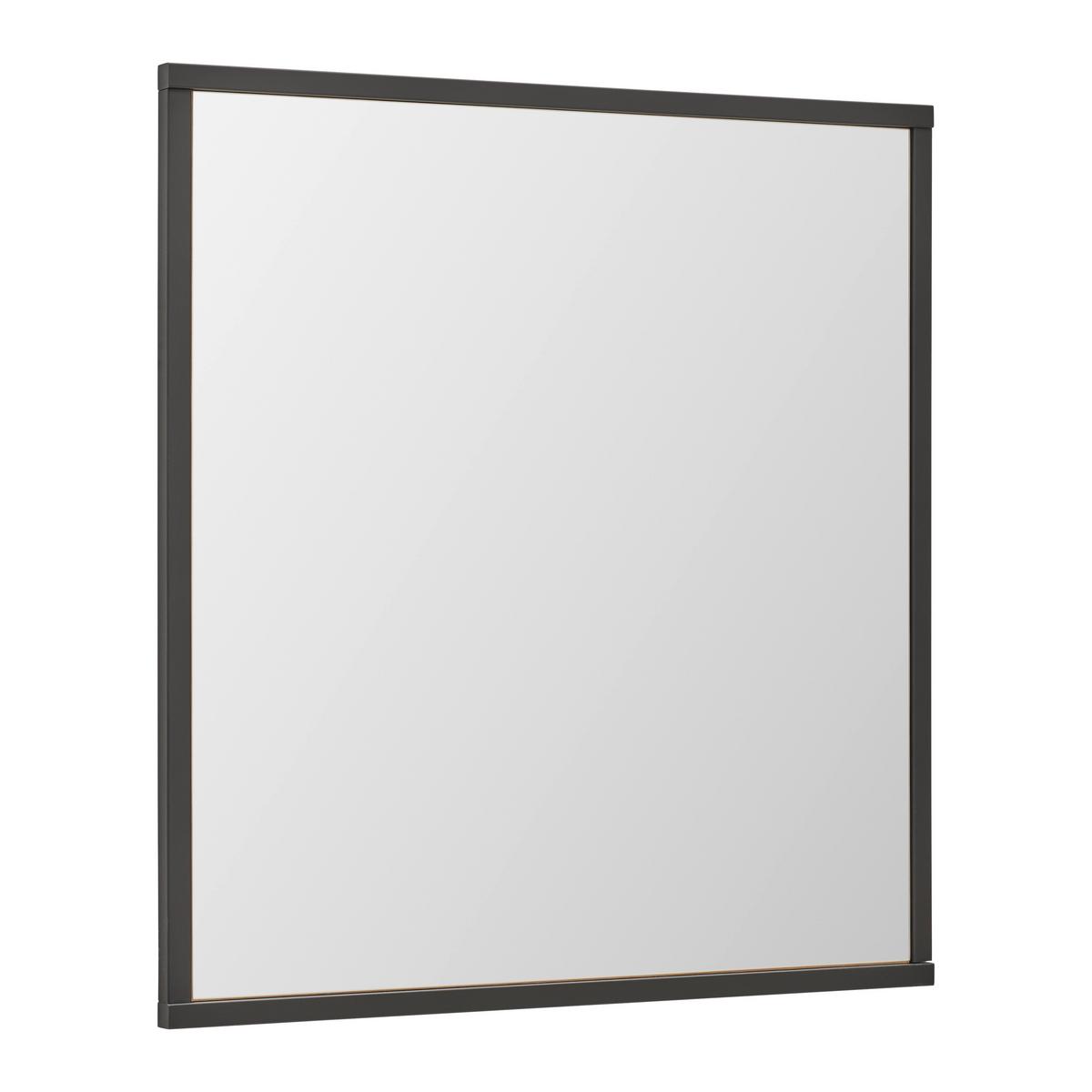 Spiegel Florenz Grau ca. 79x84cm - Grau, Modern, Glas/Holzwerkstoff (79/84/2,6cm) - Premium Living