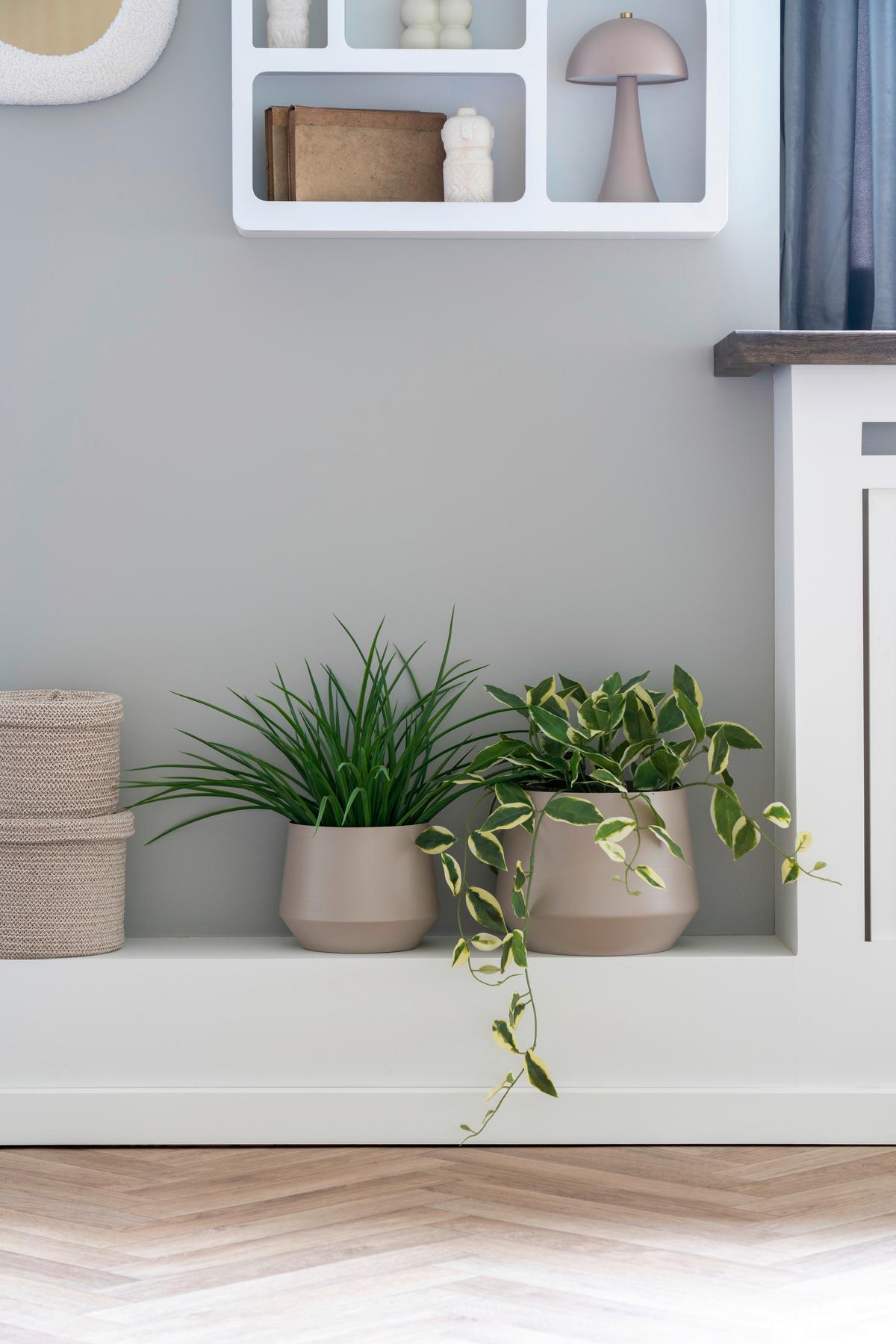 Kunstpflanze Grass Grün - Grün, Design (51/45/51cm)
