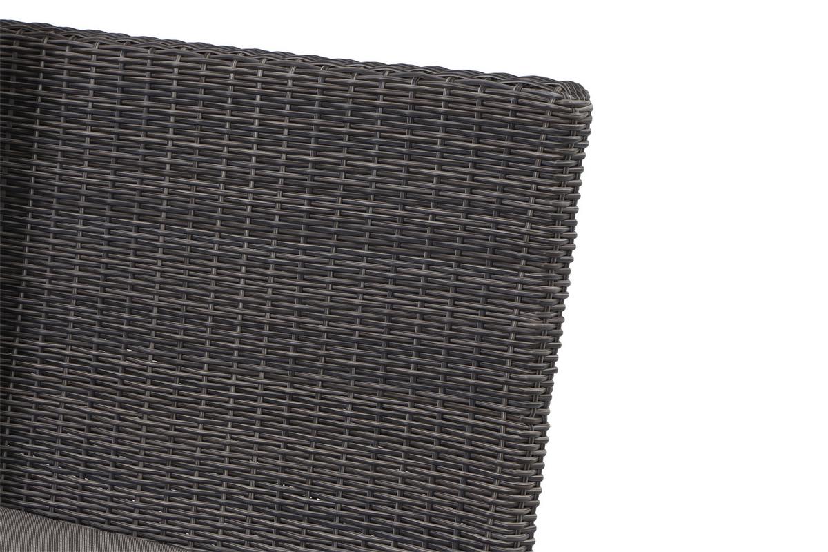 Loungegarnitur Corido Grau - Grau, Basics, Keramik/Kunststoff (302/88/219cm) - Siena Garden