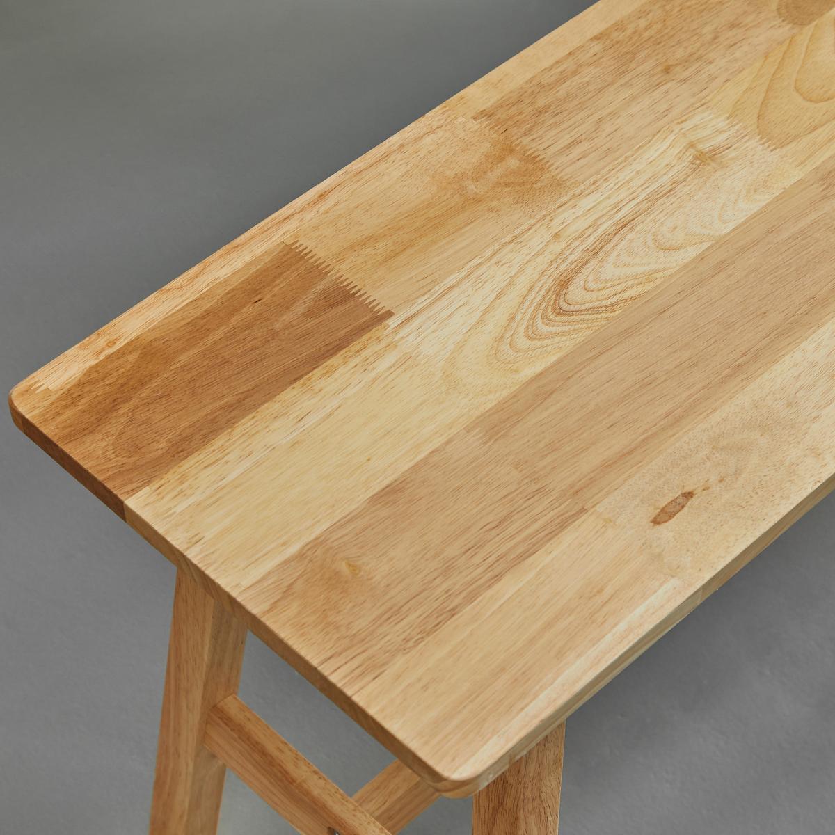 Sitzgruppe Holz Marijana Eichefarben - Eichefarben, MODERN, Holz (120-90-60/80-30-30/73-45-45cm) - Bessagi Home