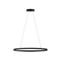 LAMPA WISZĄCA LED 2392-13 TITUS - antracytowy, Design, tworzywo sztuczne/metal (80/39/120cm) - Paul Neuhaus