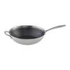 WOKPAN SILVER LINE - Roestvrijstaalkleuren, Modern, Metaal (30/8cm) - Gourmesto
