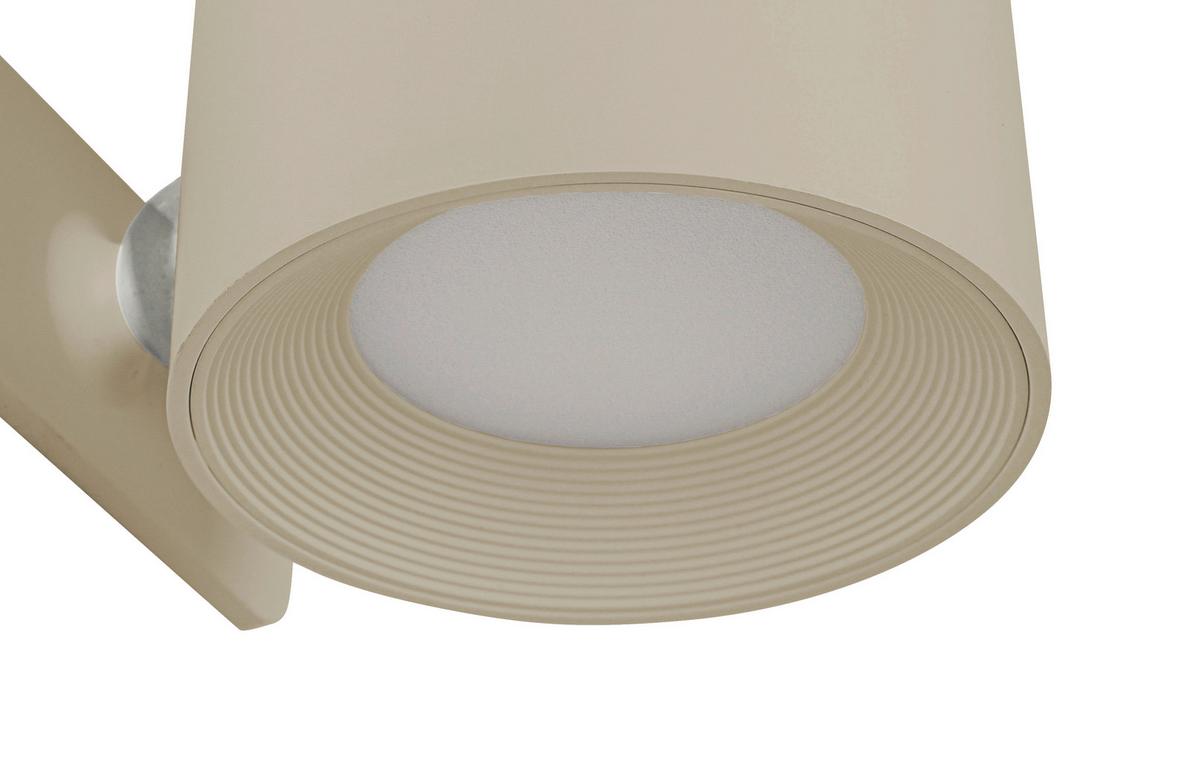 KINKIET AKUMULATOROWY SPOT - kolor piaskowy, Basics, tworzywo sztuczne/metal (9,2/8/4,5cm) - Novel