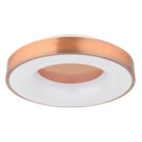 LAMPA SUFITOWA LED 41758-30C - biały/opal, Design, tworzywo sztuczne/metal (40/10cm)