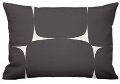 Pernă decorativă PEBBLE - alb/negru, Modern, textil (40/60cm) - Modern Living
