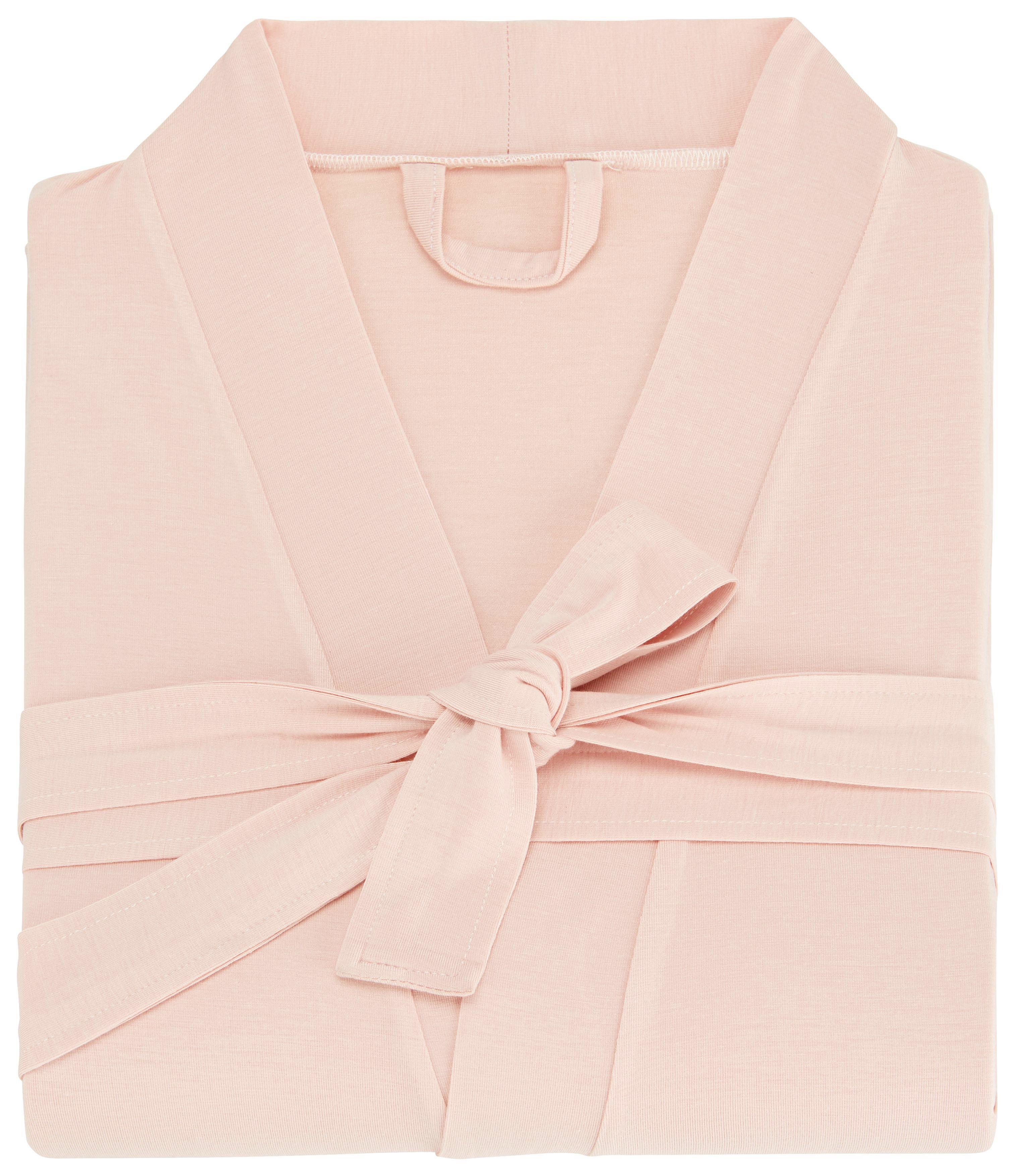 Morgenmantel Victoria Rosa XL/XXL - Rosa, Textil (XL, XXLnull) - Premium Living