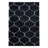 Hochflorteppich Salsa Anthrazit ca. 280x370cm - Anthrazit, Design, Textil (280/370cm)