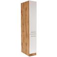 Izvlečna Omara Stella Ahs30 - hrast/bela, kovina/leseni material (30/200/57cm) Izvlečna Omara Stella Ahs30 - hrast/bela, kovina/leseni material (30/200/57cm)