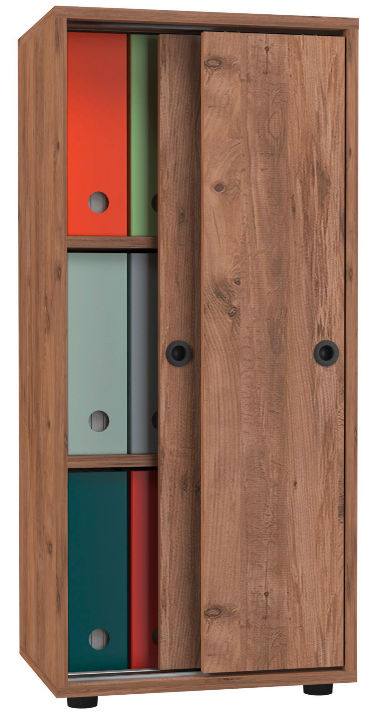 Arhivska Omara Ulas, Barva Hrasta - medeni hrast, Design, leseni material (49/109/38cm) - MID.YOU