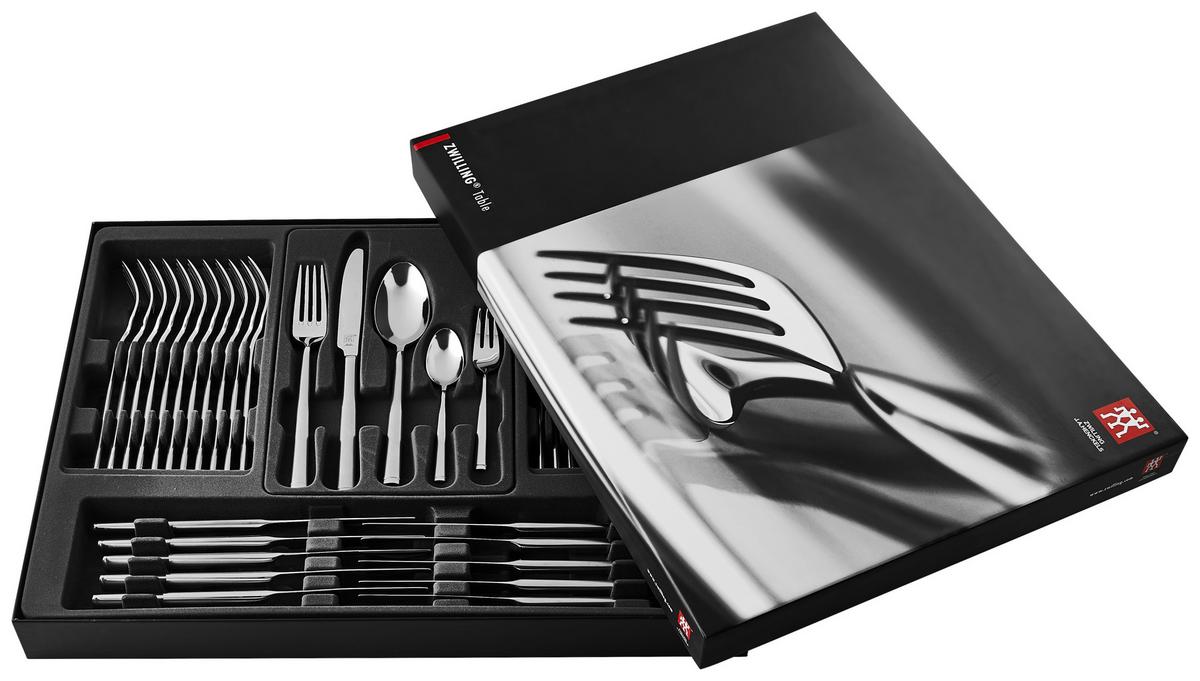 ZESTAW SZTUĆCÓW ZWILLING 1026484 - kolor srebrny, Basics, metal - Zwilling