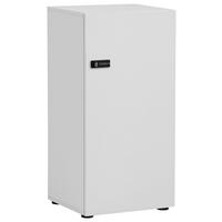 Garderobna Omarica Locked, Bela - bela, Design (45,4/92,6/40,7cm) - MID.YOU