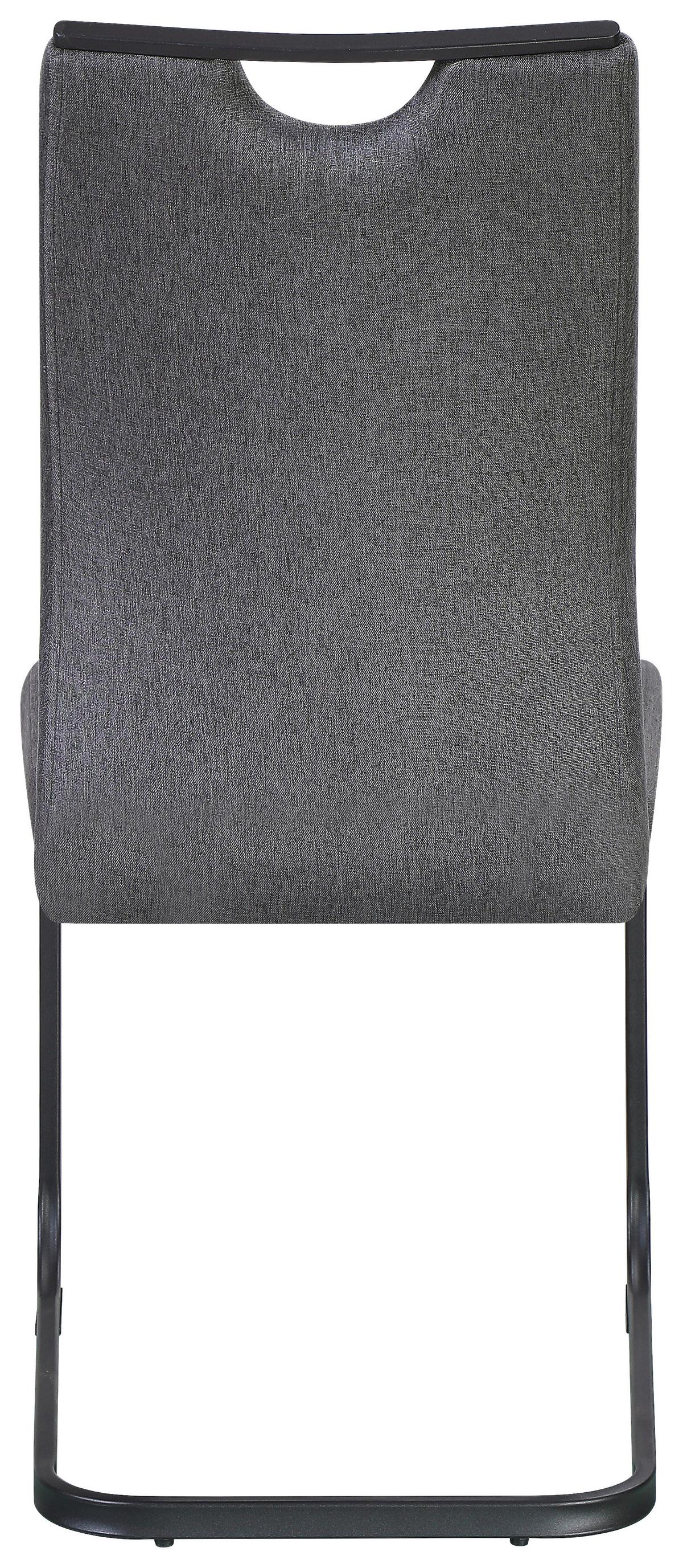 Nihajni Stol Dina, Siva - siva/črna, Konvencionalno, kovina/tekstil (58/86/62cm)