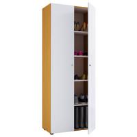 Omara Za Čevlje Vandol, Bela, Barva Bukve - srebrne barve/črna, Design, umetna masa/leseni material (71/180/39cm) - MID.YOU