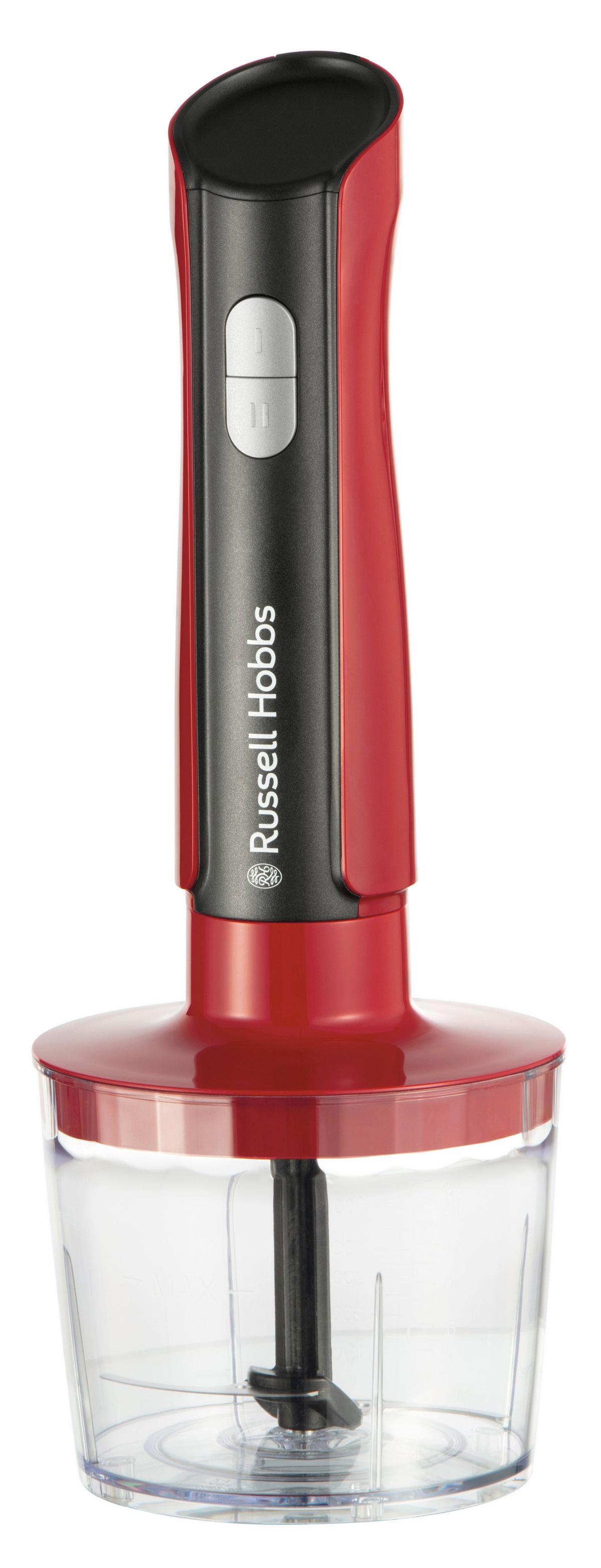 Botmixerszett Russell Hobbs Desire Red - piros, Modern, műanyag (5/41cm) - Russell Hobbs