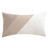Pernă decorativă Zoe, cca. 35x60cm - alb/bej, textil (35/60cm) - Mömax