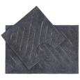 Badematte Bernd ca. 50x50cm - Beige/Petrol, Textil (50/45cm) - Mömax modern living Badematte Bernd ca. 50x50cm - Beige/Petrol, Textil (50/45cm) - Mömax modern living