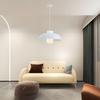 SUSPENSION LOWE - blanc, MODERN, métal/verre (38/38/120cm)