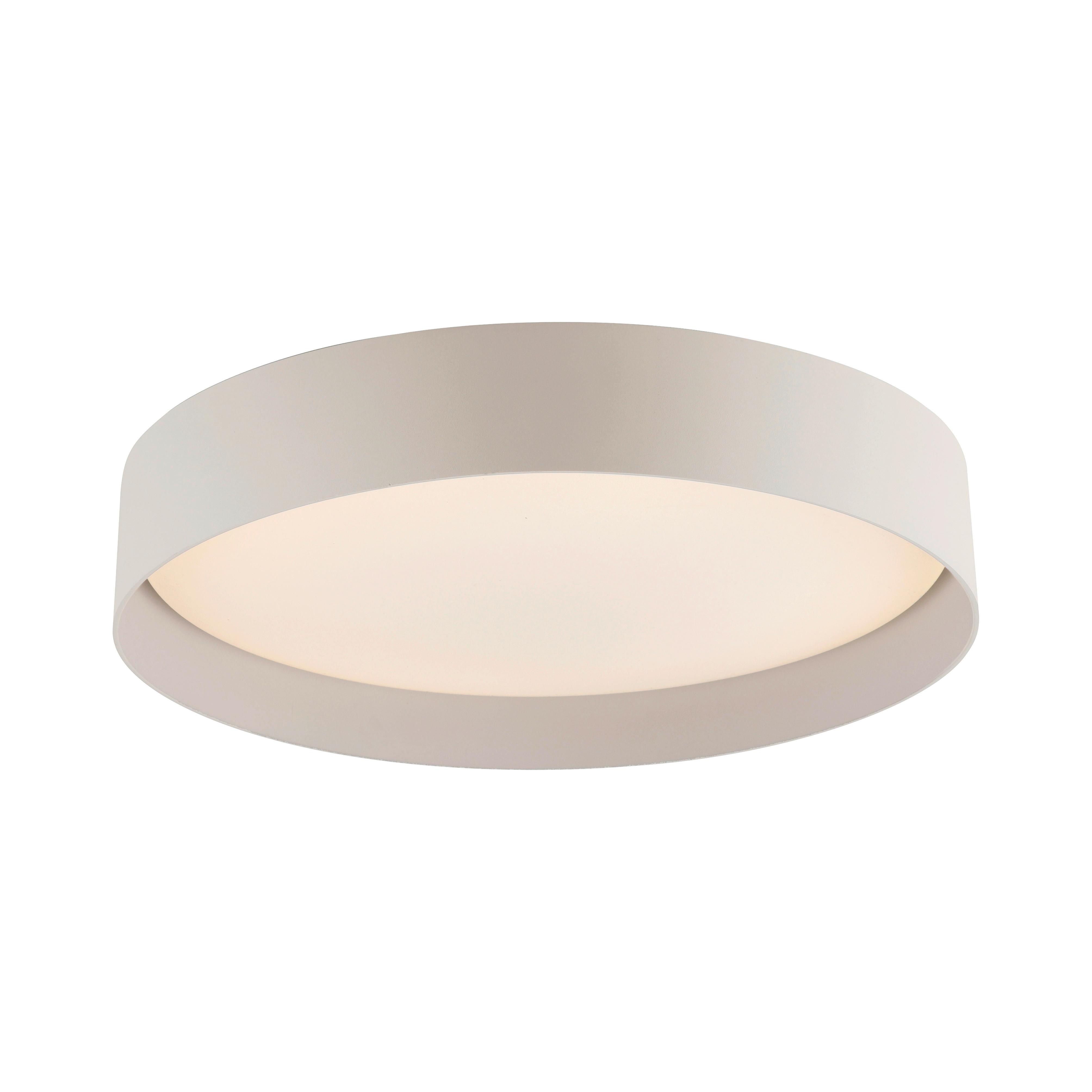 LAMPA SUFITOWA LED 14594-39 TAVOLI - kolor piaskowy, Konventionell, tworzywo sztuczne/metal (39/39/7.3cm) - Schöner Wohnen
