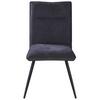 STOL NOVA - grå/svart, Modern, metall/textil (47/88/63cm) - Mömax