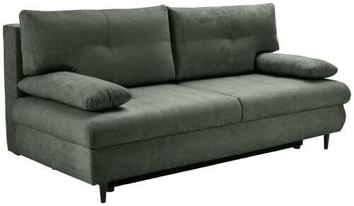 CANAPEA EXTENSIBILĂ VIRGO - verde închis, Konventionell, textil (212/97/105cm) - Modern Living