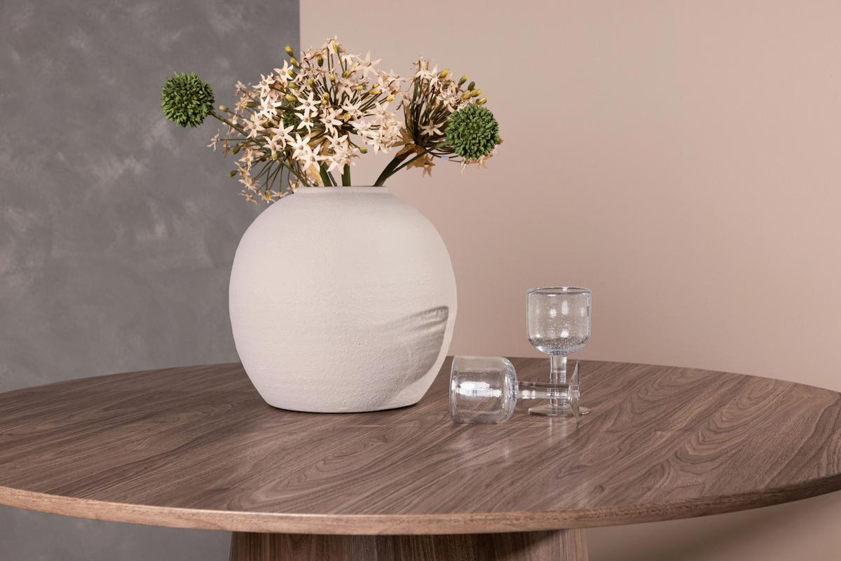 ESSTISCH LANZO - Beige, Design, Holzwerkstoff (120/120/75cm) - Livetastic