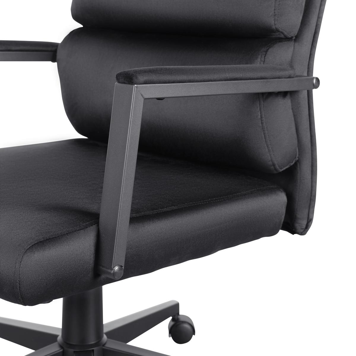 Pisarniški Stol Man In Black -Exklusiv- - črna, Moderno, kovina/umetna masa (58/108-118/57cm) - Mömax