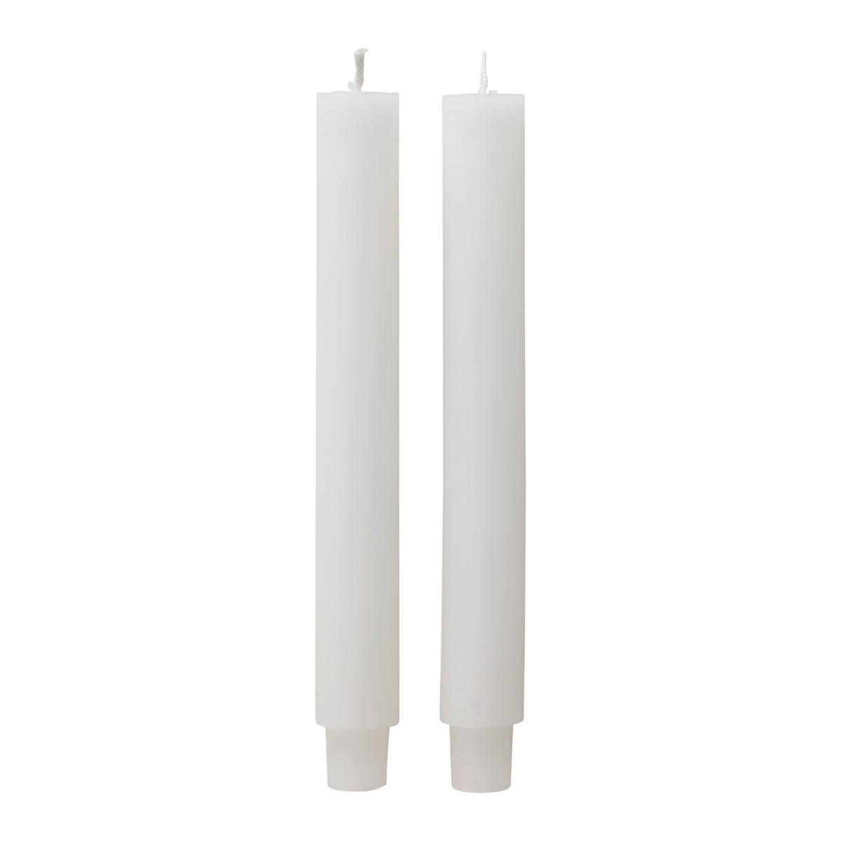 Stabkerzenset Michelle Weiß, 2er Set - Weiß, MODERN (3/25cm) - Modern Living