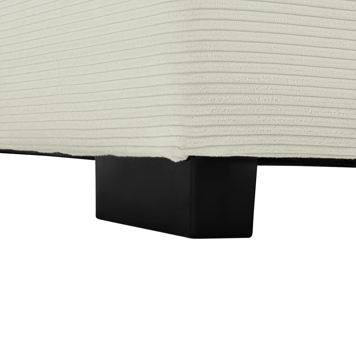 Colțar Pedro - crem, Modern, textil (190/300cm) - Mömax