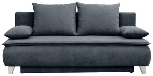 Canapea extensibilă MONA - antracit, Modern, textil (208/100/106cm) - Modern Living