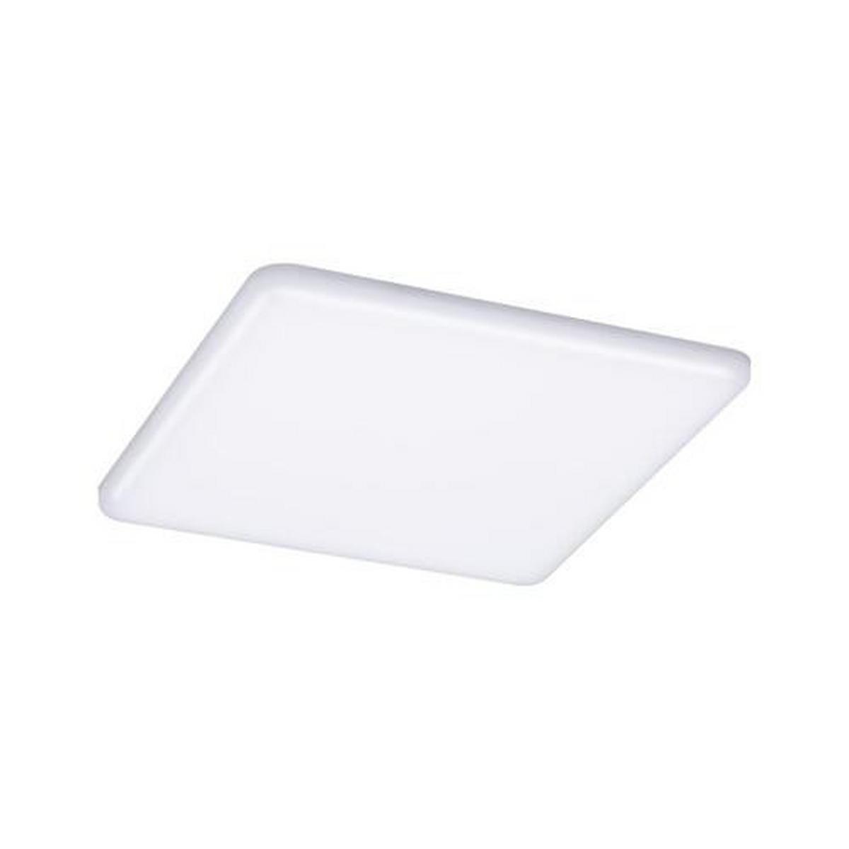 LED-Paneel in Weiß max. 17 Watt - Weiß, Basics, Kunststoff (18,5/18,5cm) - Paulmann
