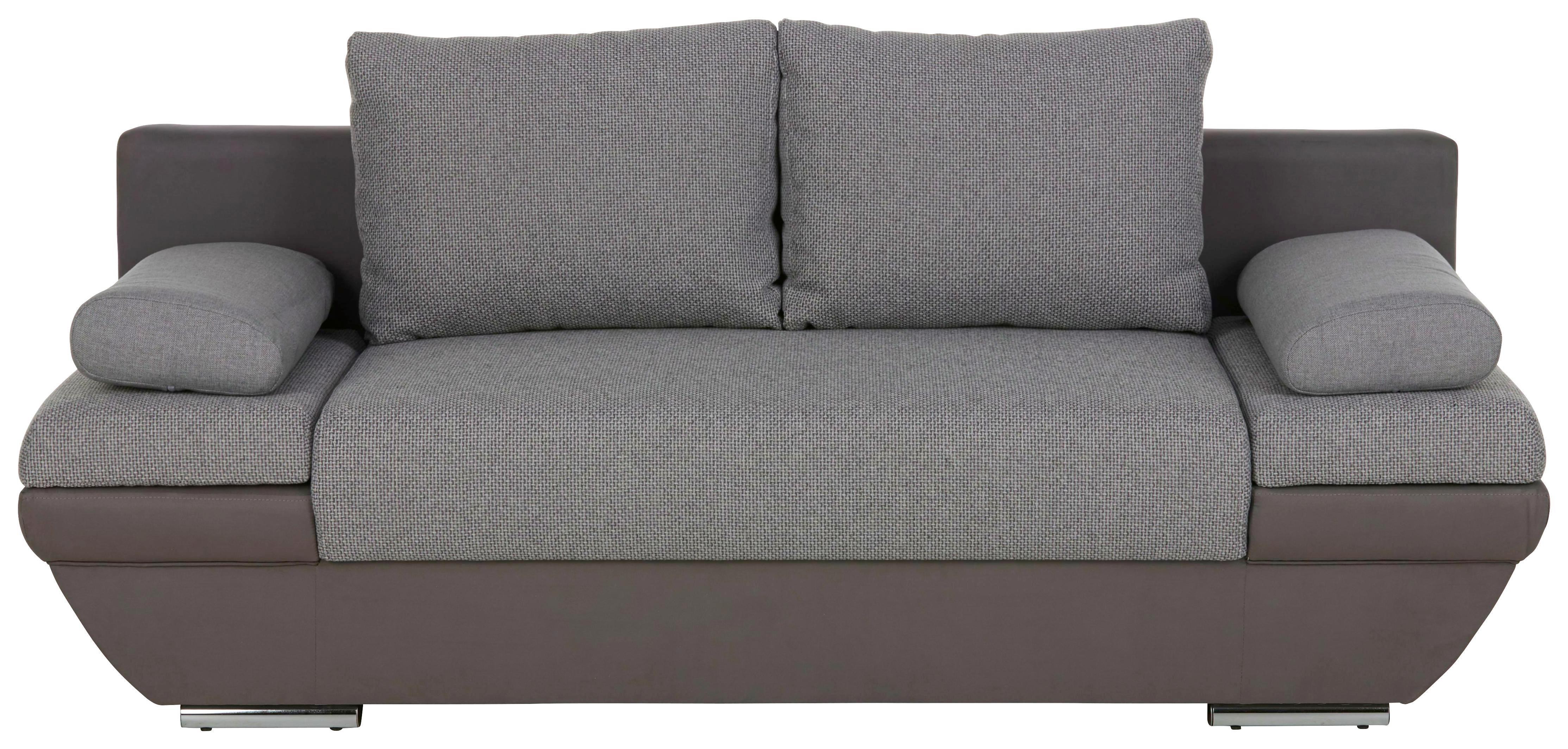 Schlafsofa Grau Mit Bettkasten Online Kaufen Mömax