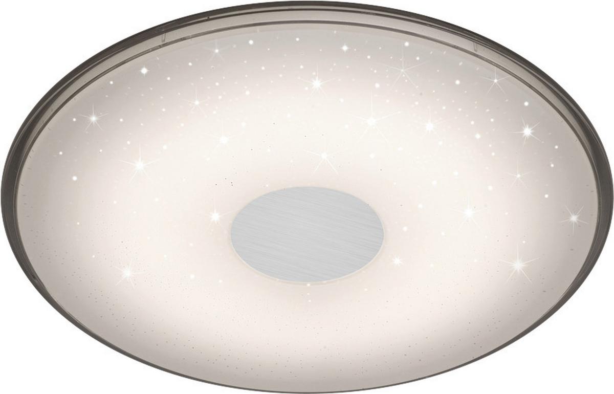 LED-Deckenleuchte Shogun Weiß max. 30 Watt - Weiß, Design, Kunststoff (42,5/6cm)