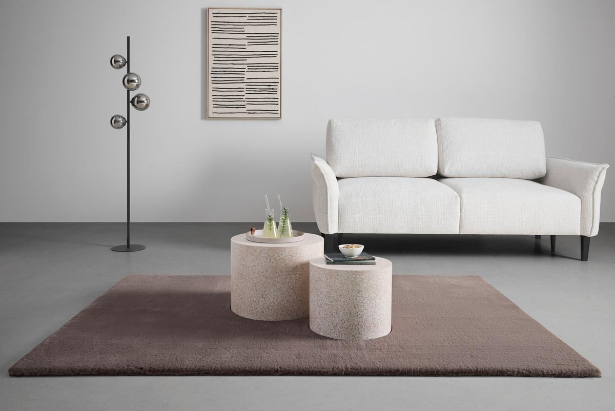 Masă auxiliară 2/1 PAUL - sahara, Modern, material pe bază de lemn (48/38/38/32cm) - Modern Living