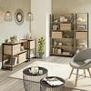 SIDOBORD SET NELE - svart, Modern, metall (47,5-41,5/47,5-42cm) - Mömax