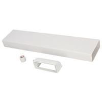 Umluftset M2CKCF17C Weiß - Weiß, Basics, Kunststoff (90/20/111,5cm) - AEG