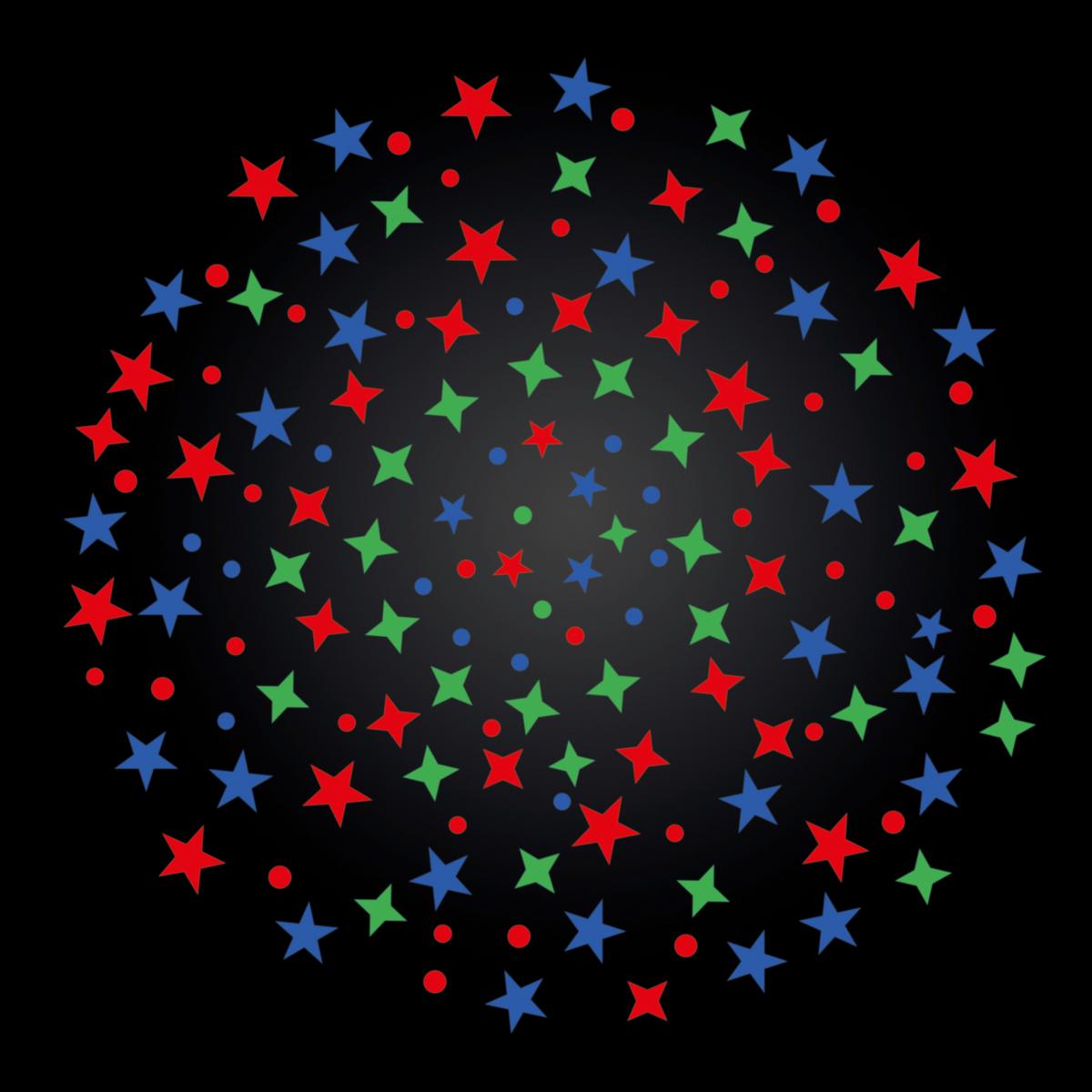 LAMPKA NOCNA DZIECIĘCA STARLINO - biały, Basics, tworzywo sztuczne (10,2/15,5/10,2cm) - Reer