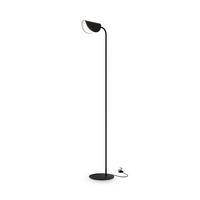 STEHLEUCHTE MOLLIS - Schwarz, Trend, Kunststoff/Metall (32.5/140/23cm) - MAYTONI