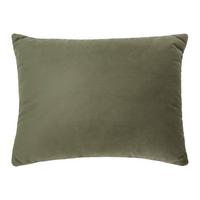 Blazina Za Zofo Trendy, Olivno Zelena, 55x40 - olivno zelena , Moderno, tekstil (55/40cm) - Premium Living
