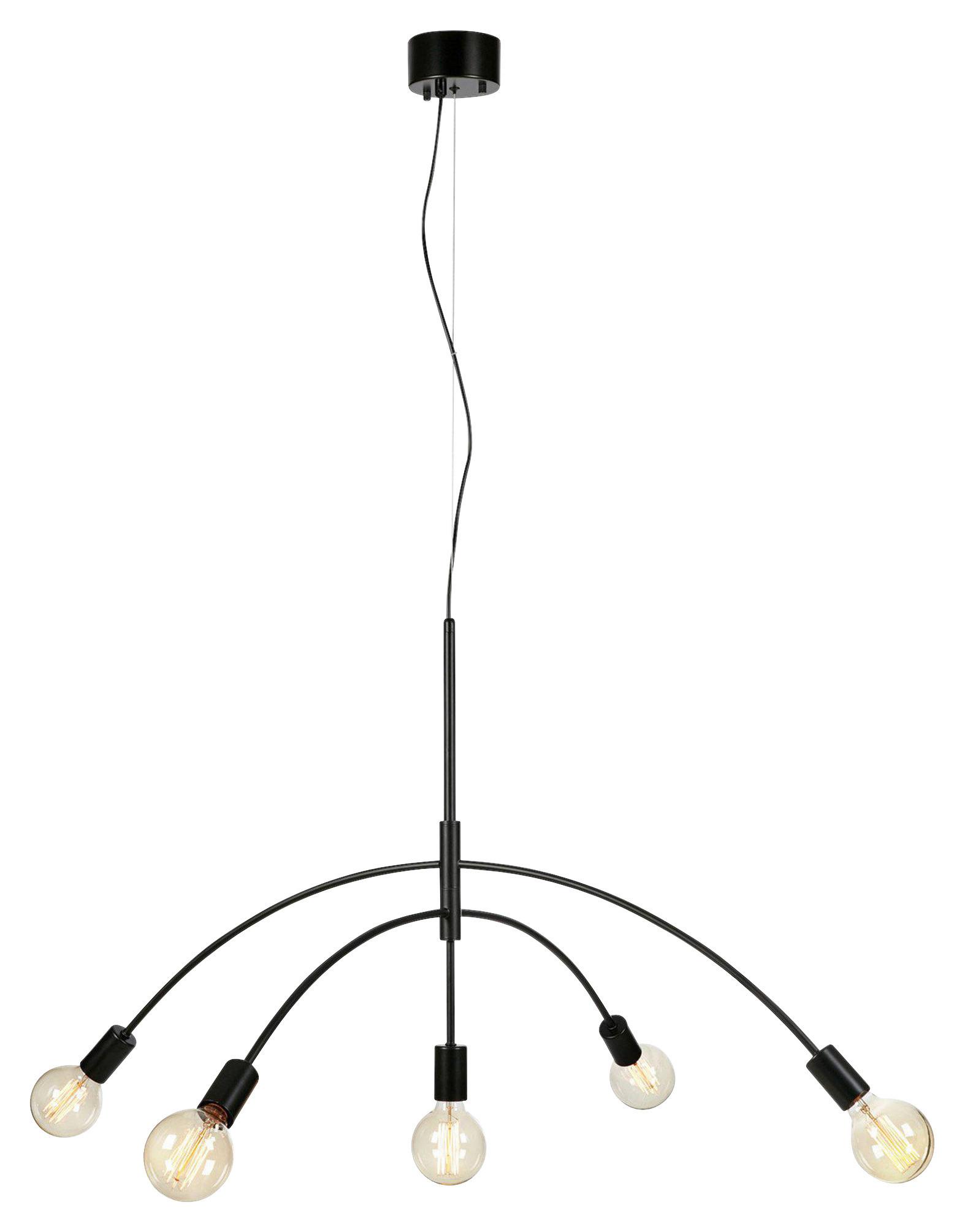 Hängeleuchte Crux Pendant max. 40 Watt - Schwarz, Basics, Metall (104/104/61cm) - Markslöjd