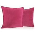 Kissen Phil ca.50x50cm in Rot - Rot, KONVENTIONELL, Textil (50/50cm) - Premium Living Kissen Phil ca.50x50cm in Rot - Rot, KONVENTIONELL, Textil (50/50cm) - Premium Living