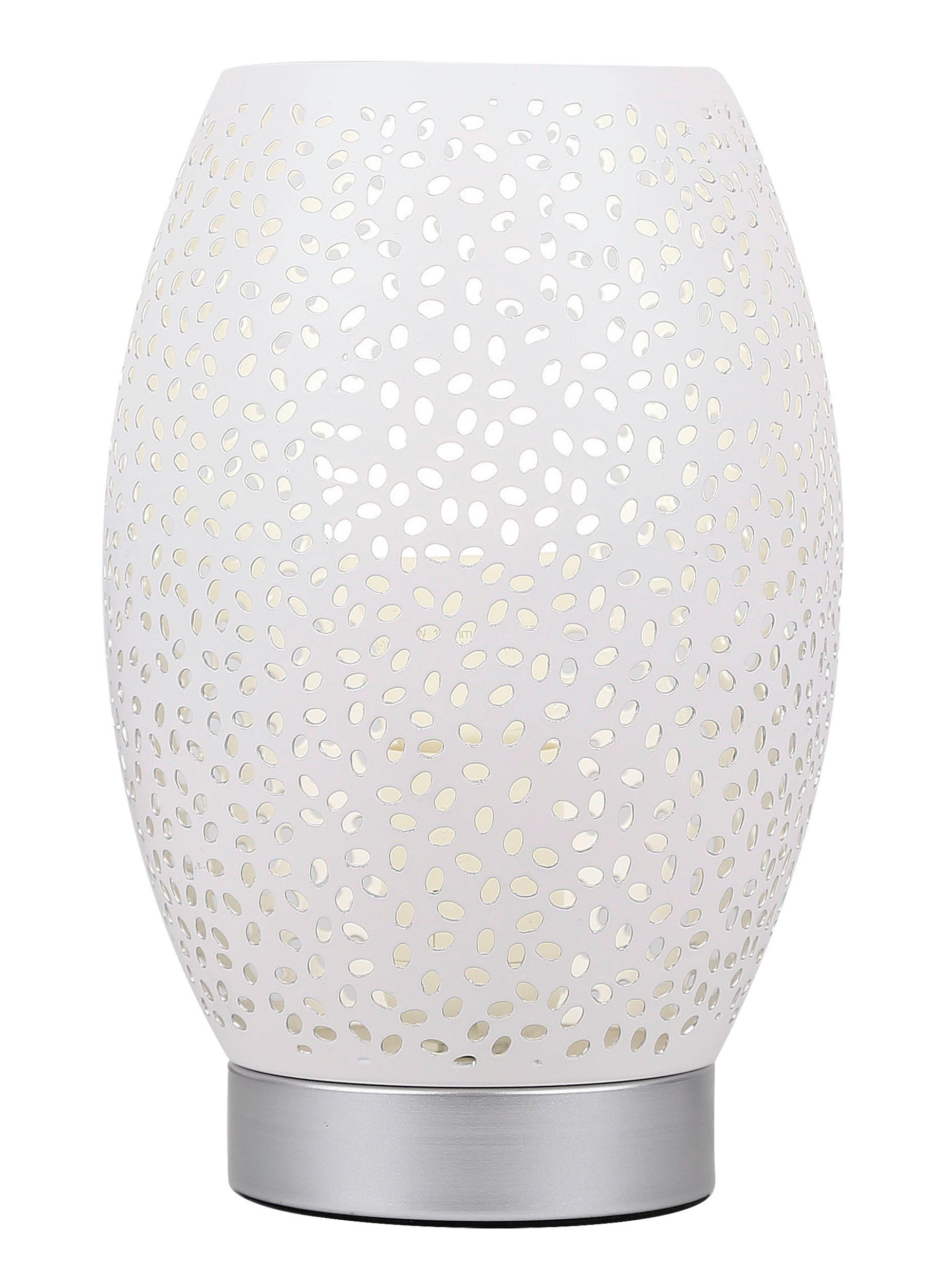 Svjetiljka Stolna 41-78322 - bijela, Basics, metal (15/15/23cm)