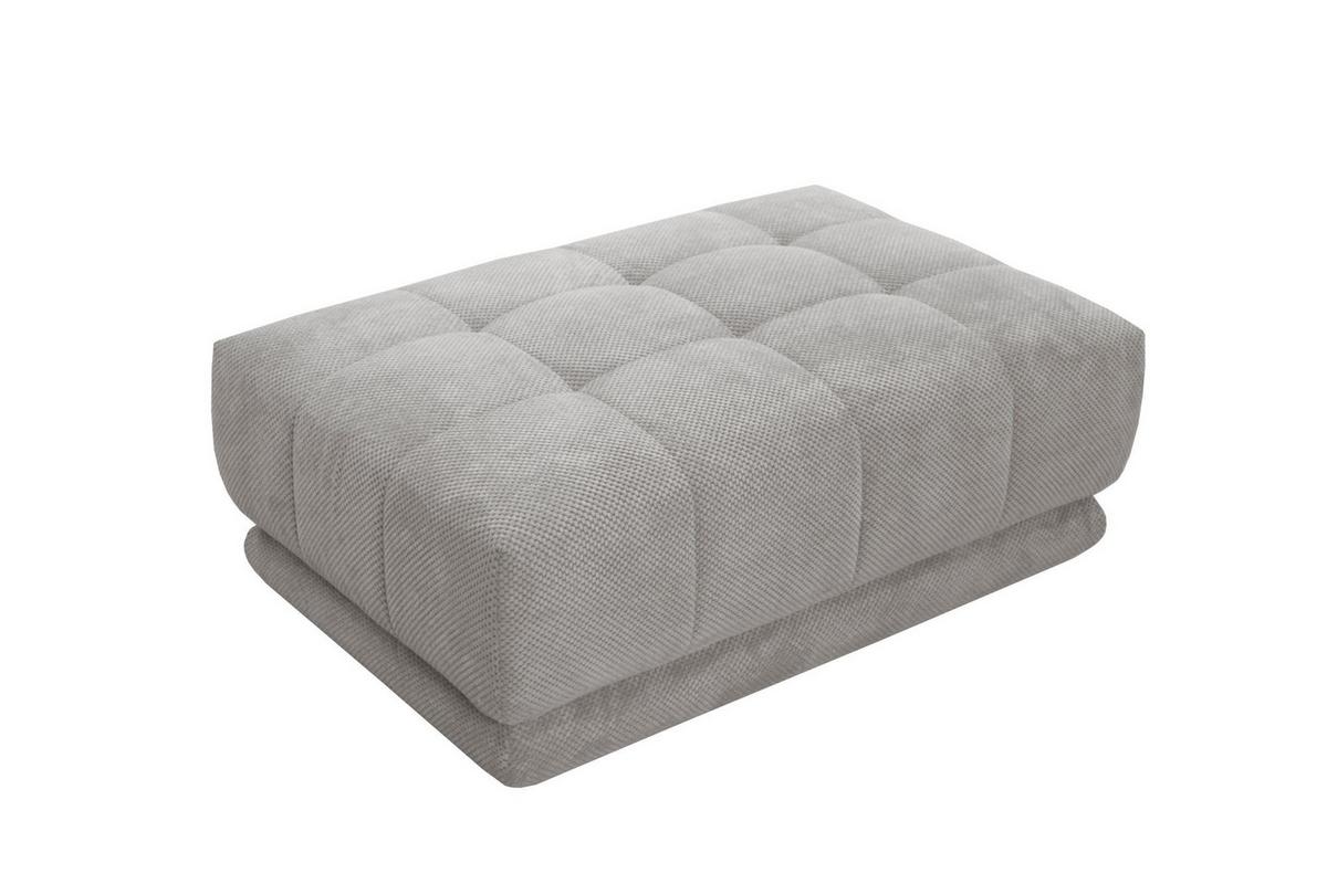 Kutna Garnitura Portland - svijetlo siva/crna, Moderno, tekstil/plastika (275/78-98/197cm) - Premium Living