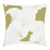 Zierkissen Gingko Olivgrün ca. 45x45cm - Olivgrün, Modern (45/45cm) - Modern Living