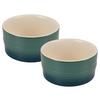 Auflaufformenset Elisa S Grün, 2-teilig - Grün, Konventionell, Keramik - Modern Living