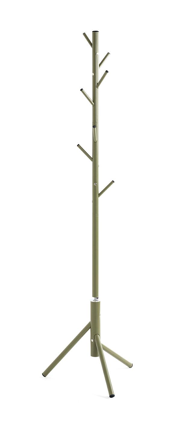 Kleiderständer Nadja in Grün - Grün, Modern, Metall (48/173cm) - Mömax