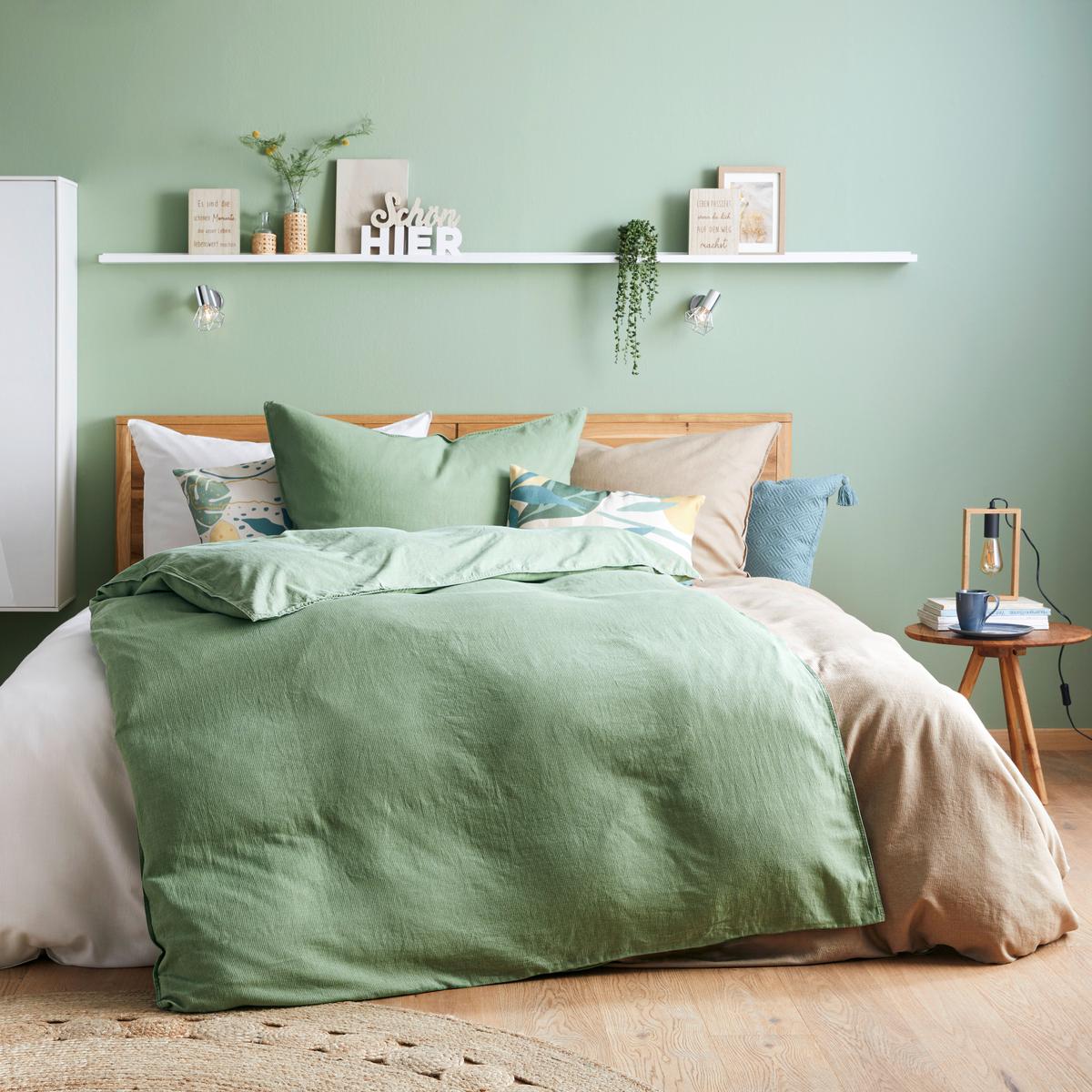 Ágyneműhuzat-garnitúra Waffel - fehér, Modern, textil (140/200cm) - Modern Living