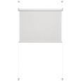 Klemmrollo Flex Weiß. - Weiß, Kunststoff (60/130cm) - Premium Living Klemmrollo Flex Weiß. - Weiß, Kunststoff (60/130cm) - Premium Living