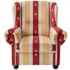 Ohrensessel Torello Rot Mikrofaser - Wengefarben/Rot, KONVENTIONELL, Holz/Textil (92/102/89cm) - Livetastic
