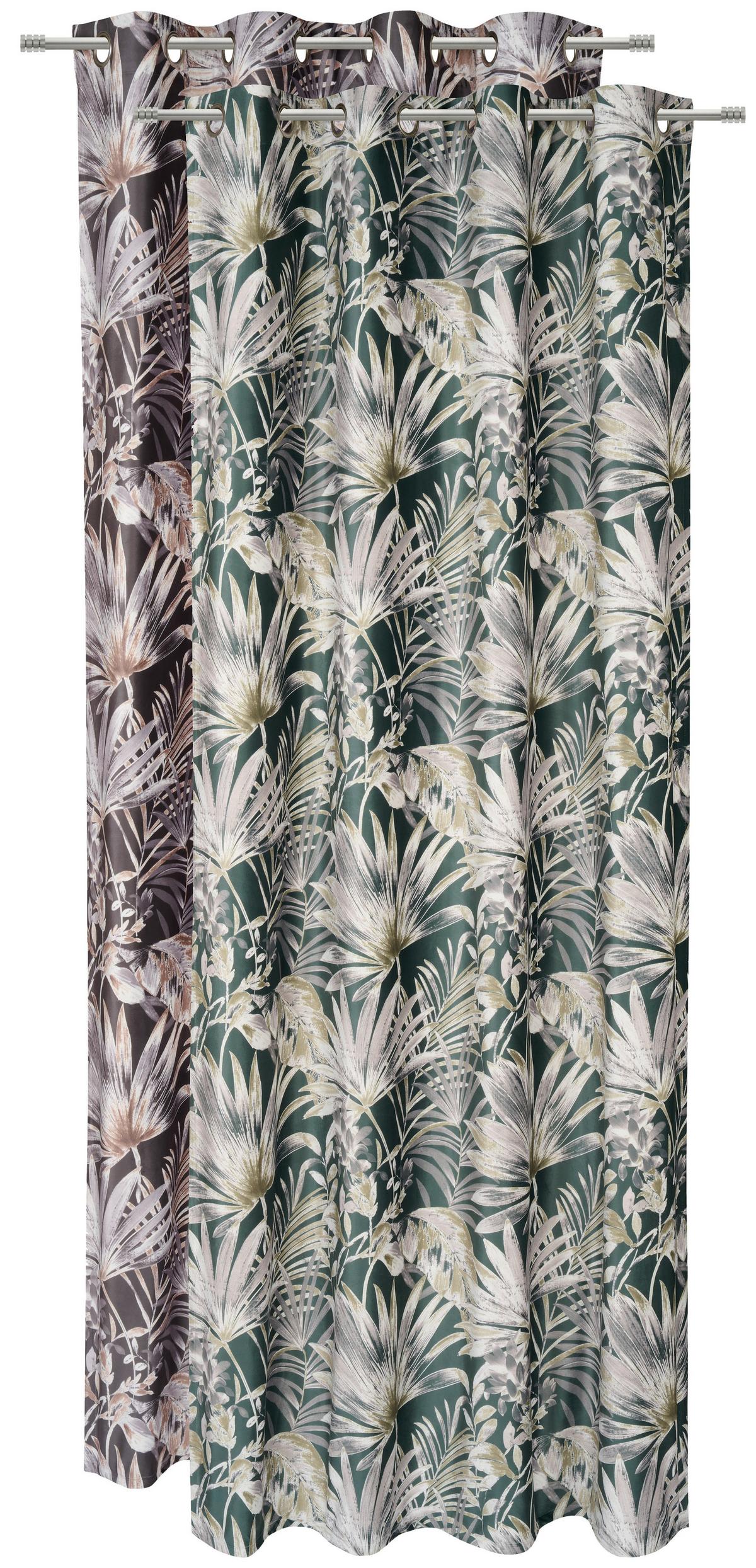 ZASŁONA NA PRZELOTKACH SELVA - zielony, Lifestyle, tkanina (140/245cm) - Esposa